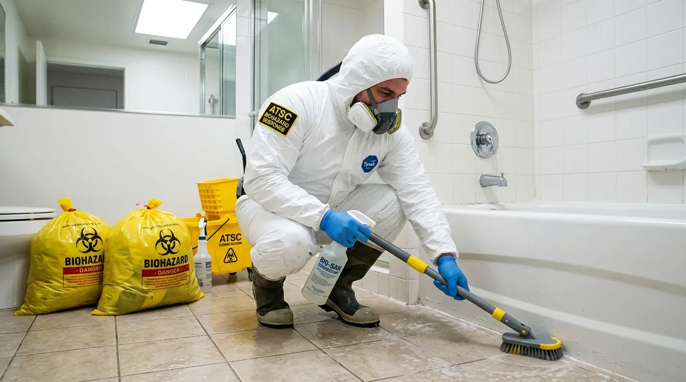 Decontamination equipment deployed for Blood Cleanup in Leeds